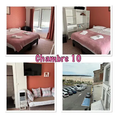 Hotel Le Crist Al, Front De Mer, Chambres Climatisees Et Son Studio Non Climatise, Proche Du Centre Ville 3* サン・ジョルジュ・ド・ディドンヌ
