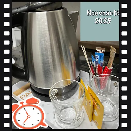 酒店 Le Crist'al, Climatise, Front De Mer, Proche Du Centre Ville, Et Solution De Restauration 圣乔治德蒂