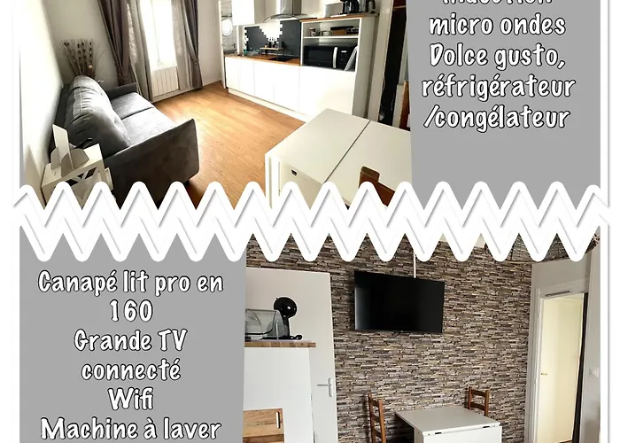 Le Crist'al, Climatise, Front De Mer, Proche Du Centre Ville, Et Solution De Restauration 3*